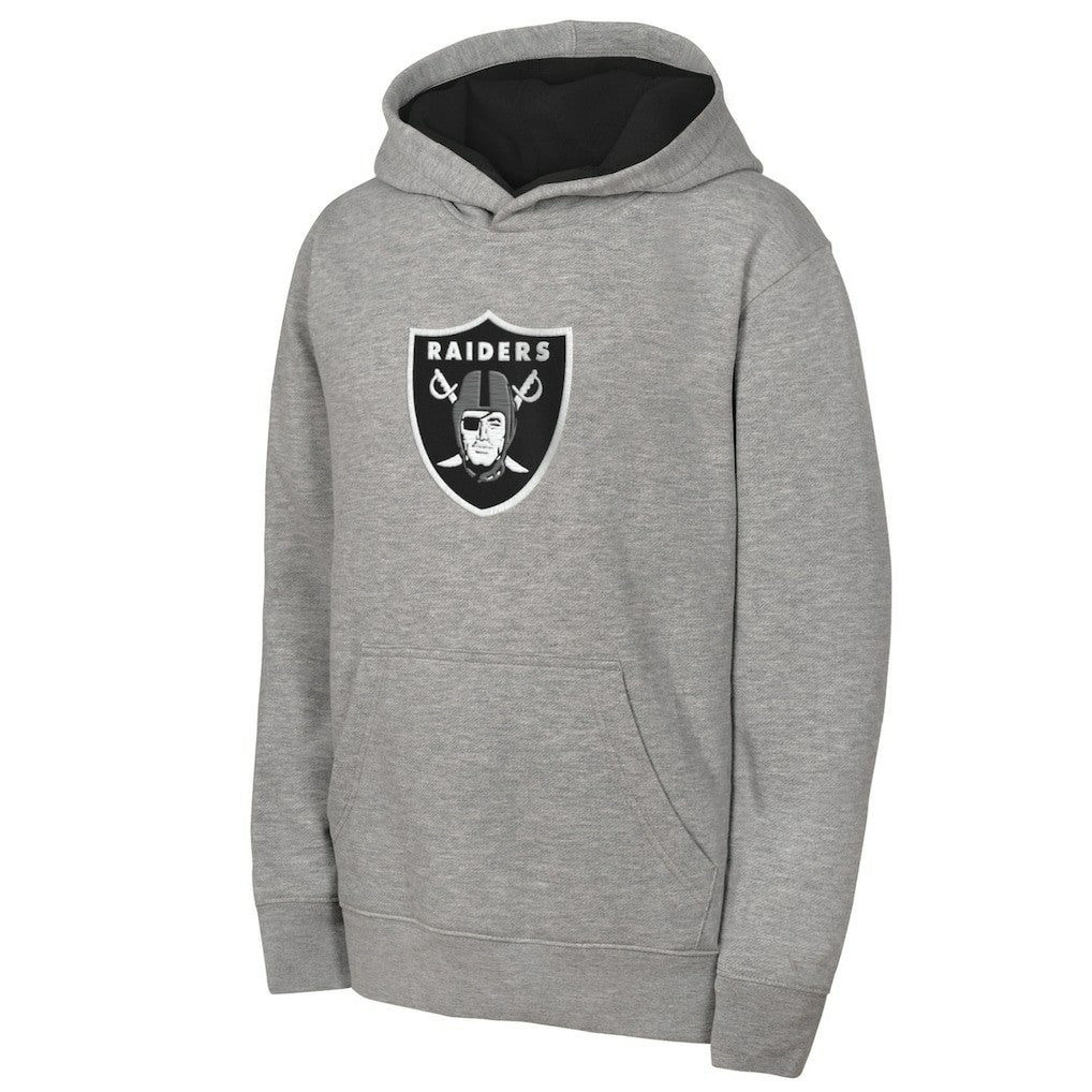 Las Vegas Raiders Outerstuff Youth Prime Hoodie Gray - NFL