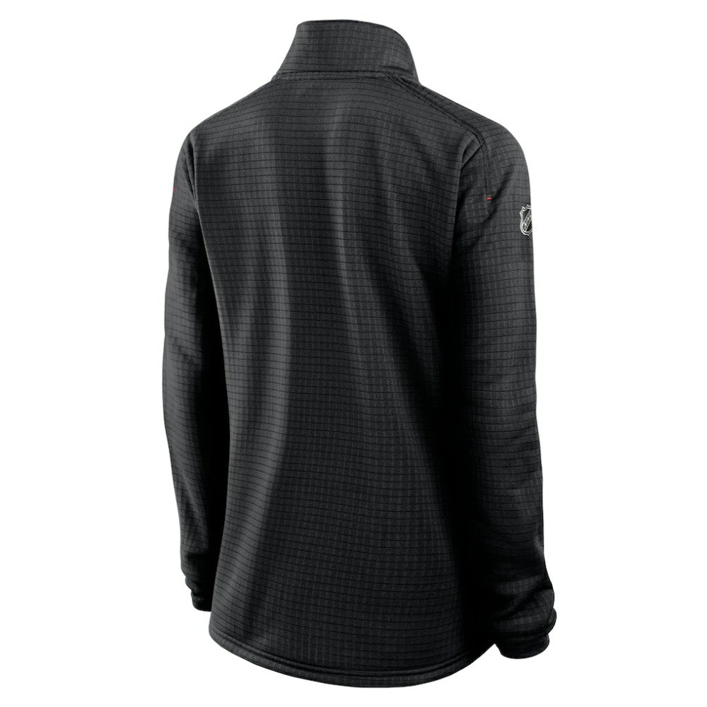 Ottawa Senators - Fanatics Women's Authentic Pro Rink Quarter-Zip Pullover  Black