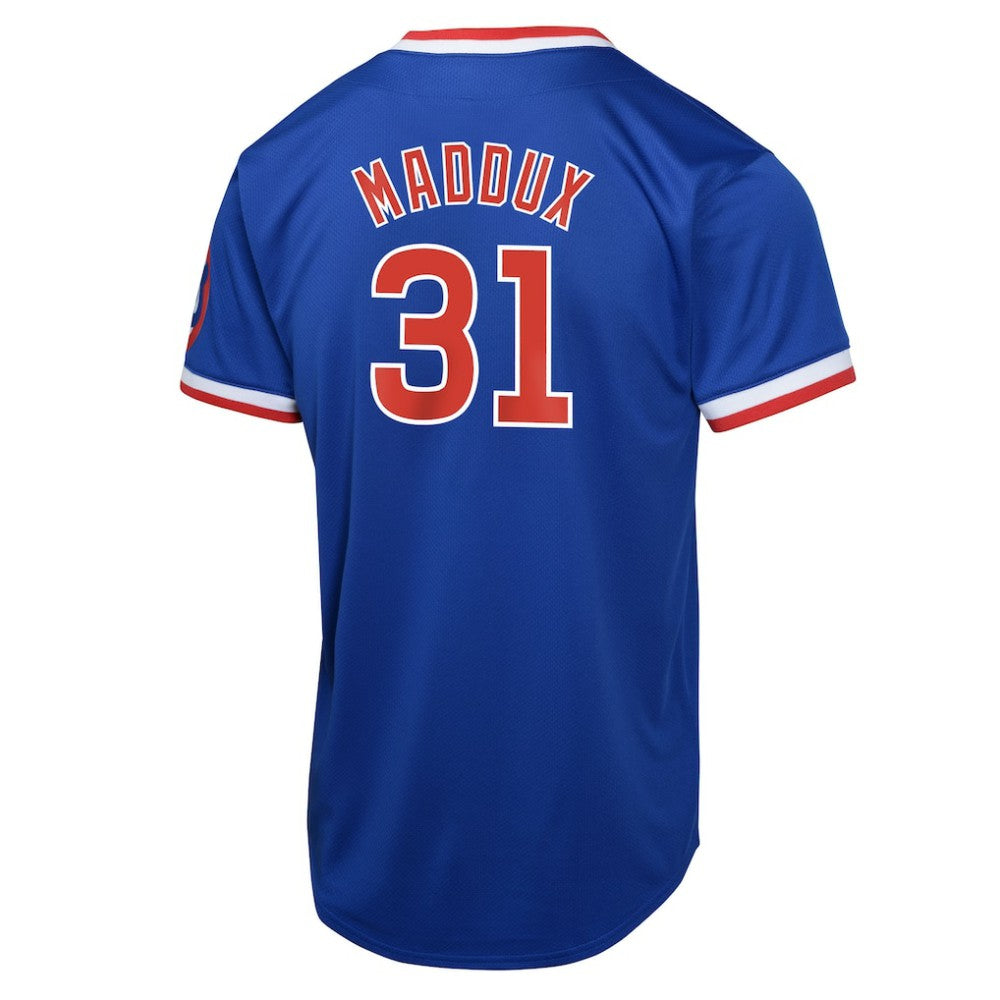 Greg Maddux Chicago Cubs Nike Youth Cooperstown Collection Limited Jersey On Sale