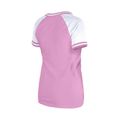 Dallas Cowboys New Era Women's Mommy & Me V-Neck T-Shirt Pink - NFL