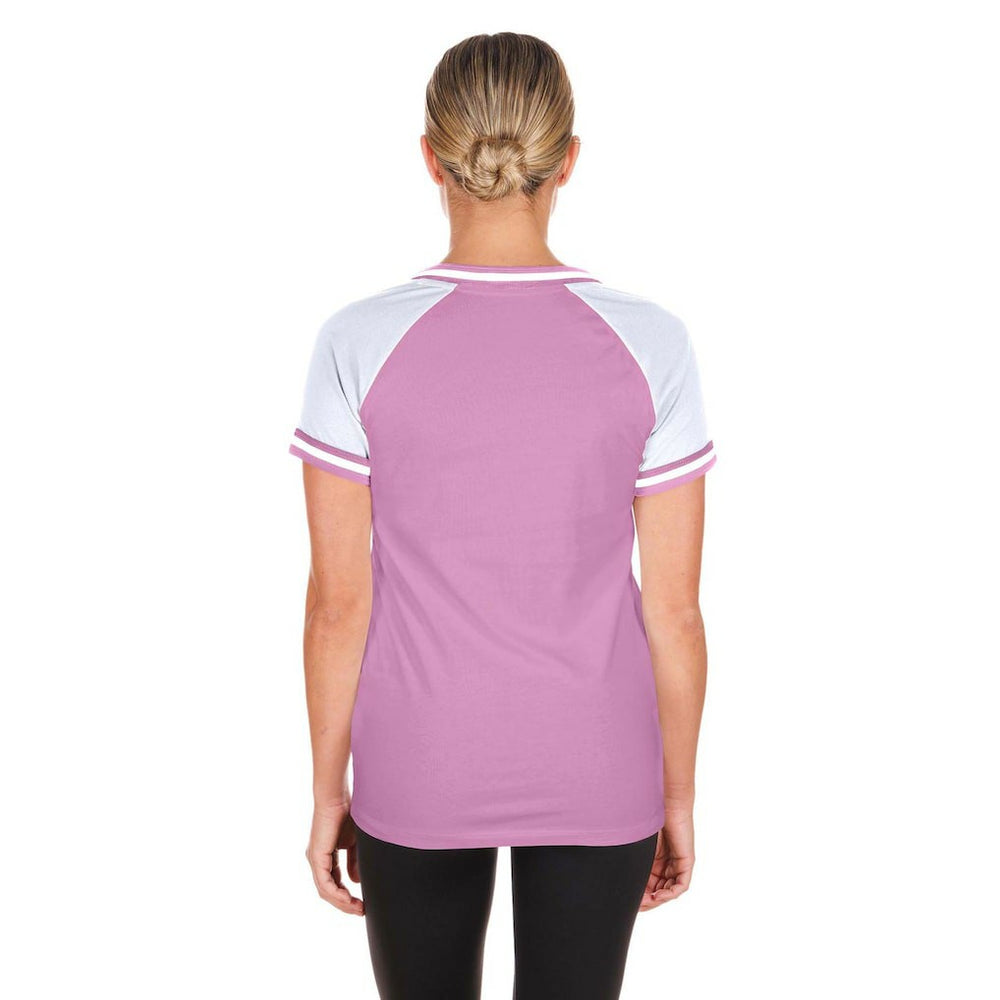 Dallas Cowboys New Era Women's Mommy & Me V-Neck T-Shirt Pink - NFL