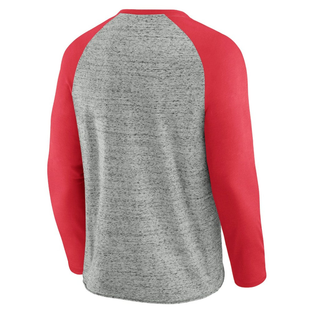 Washington Nationals Darius Rucker Collection by Fanatics Raw Edge Raglan Long Sleeve Baseball T-Shirt Online