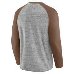 San Diego Padres Darius Rucker Collection by Fanatics Raw Edge Raglan Long Sleeve Baseball T-Shirt Lifestyle