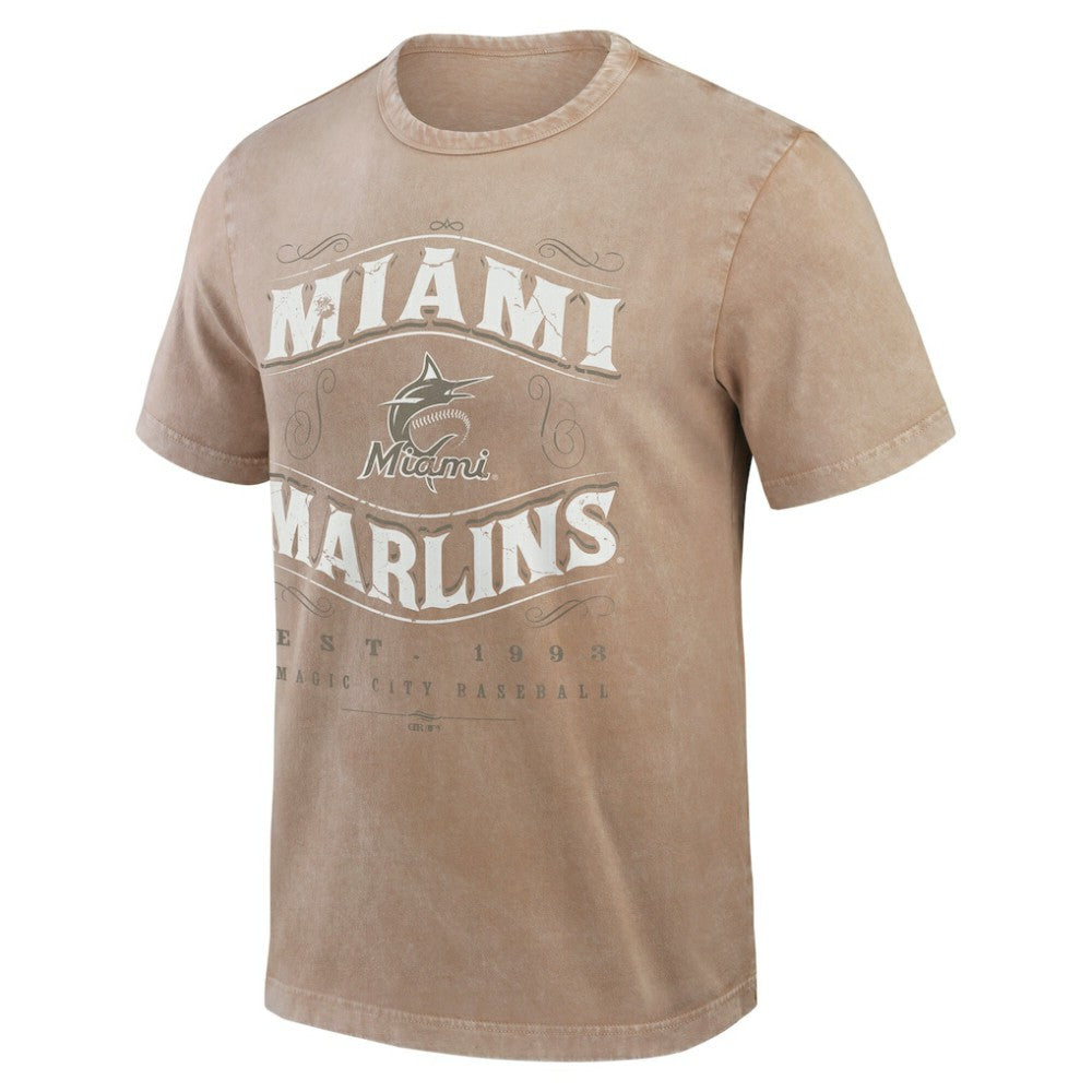 Miami Marlins Darius Rucker Collection by Fanatics Sunfaded T-Shirt Near Me