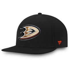 Anaheim Ducks - Fanatics Core Fitted Hat Black