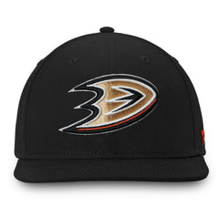 Anaheim Ducks - Fanatics Core Fitted Hat Black