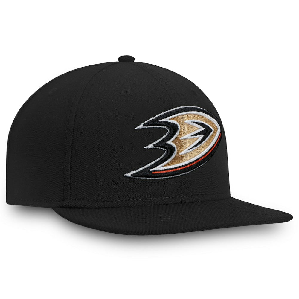 Anaheim Ducks - Fanatics Core Fitted Hat Black