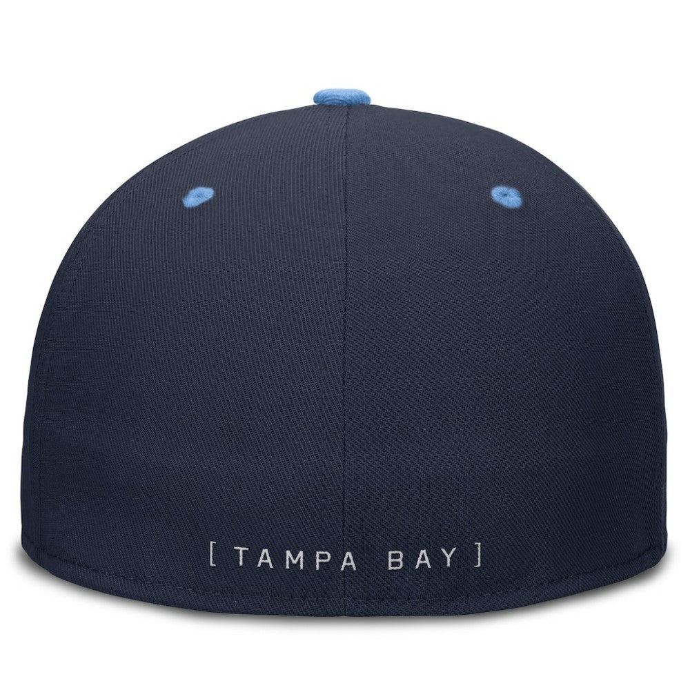 Tampa Bay Rays Nike  True Primetime Two-Tone Performance Fitted Hat Clearance
