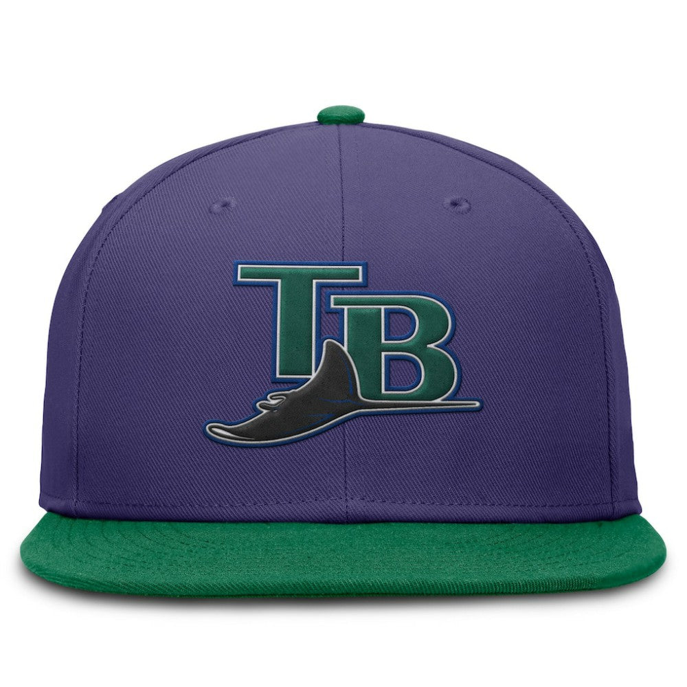 Tampa Bay Rays Nike  True Primetime Two-Tone Performance Fitted Hat Near Me