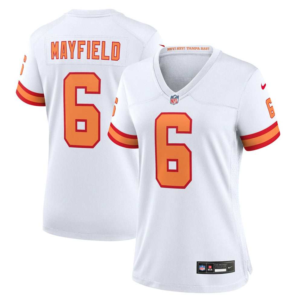 Baker Mayfield '76 Tampa Bay Buccaneers Women's Game Jersey White - Nike