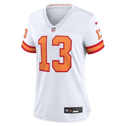 Mike Evans '76 Tampa Bay Buccaneers Women's Game Jersey - White | NFL Jerseys