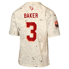 Budda Baker Arizona Cardinals Youth 2025 Rivalries Collection Game Jersey Natural - Nike