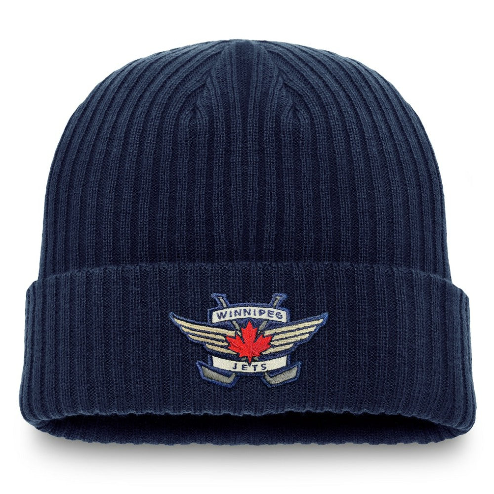 Winnipeg Jets - Fanatics Component Cuffed Knit Hat Navy