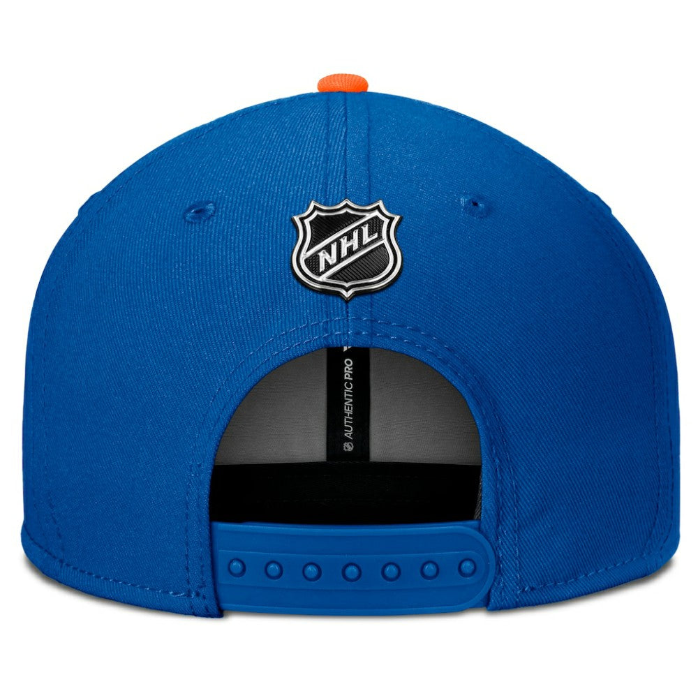 New York Islanders - Fanatics Authentic Pro Draft Snapback Hat Royal