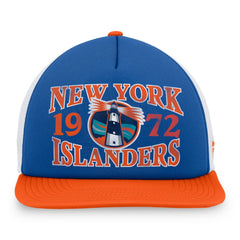 New York Islanders - Fanatics Heritage Foam Front Adjustable Trucker Hat Royal