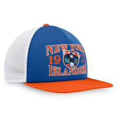 New York Islanders - Fanatics Heritage Foam Front Adjustable Trucker Hat Royal