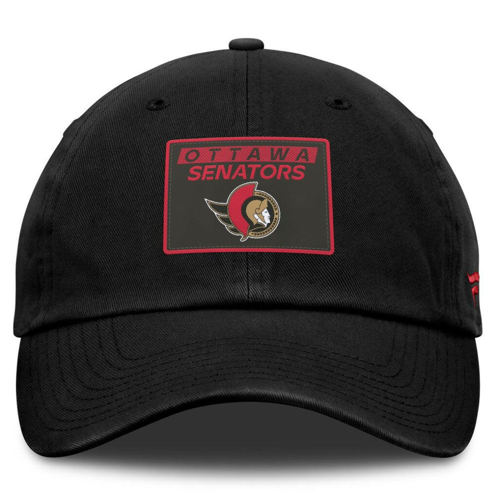 Ottawa Senators - Fanatics Authentic Pro Prime Adjustable Hat Black