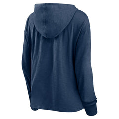 Winnipeg Jets - Fanatics Women's Faded Pullover Hoodie Heather Navy