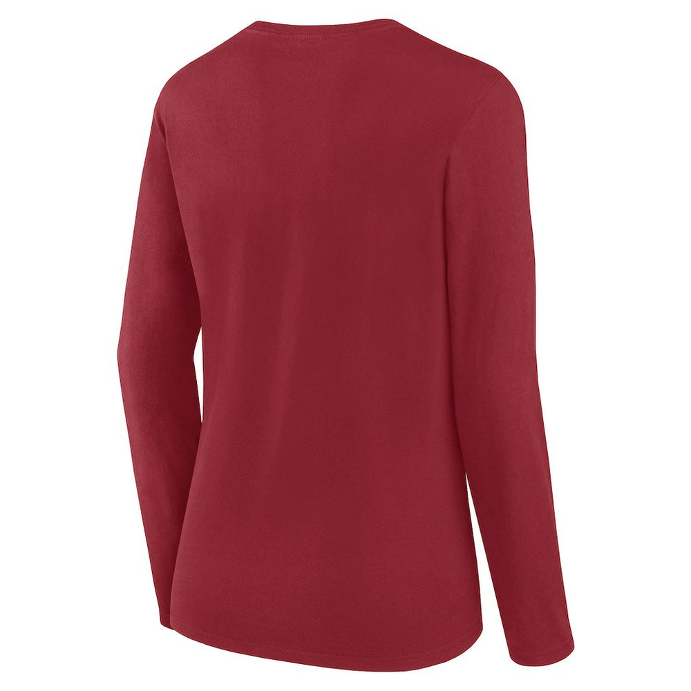 Arizona Cardinals Women's Cheerleader Long Sleeve T-Shirt Cardinal - Fanatics