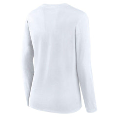 Pittsburgh Steelers Women's Long Sleeve T-Shirt White - Fanatics