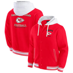 Kansas City Chiefs Darius Rucker Collection Full-Snap Hoodie Jacket Red - Fanatics