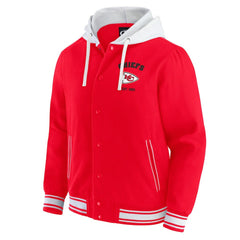 Kansas City Chiefs Darius Rucker Collection Full-Snap Hoodie Jacket Red - Fanatics