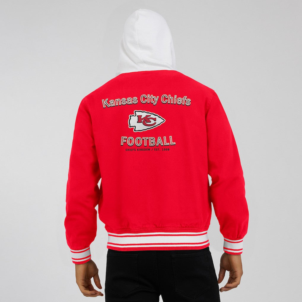 Kansas City Chiefs Darius Rucker Collection Full-Snap Hoodie Jacket Red - Fanatics