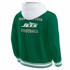 New York Jets Darius Rucker Collection Full-Snap Hoodie Jacket Green - Fanatics