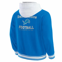 Detroit Lions Darius Rucker Collection Full-Snap Hoodie Jacket Blue - Fanatics