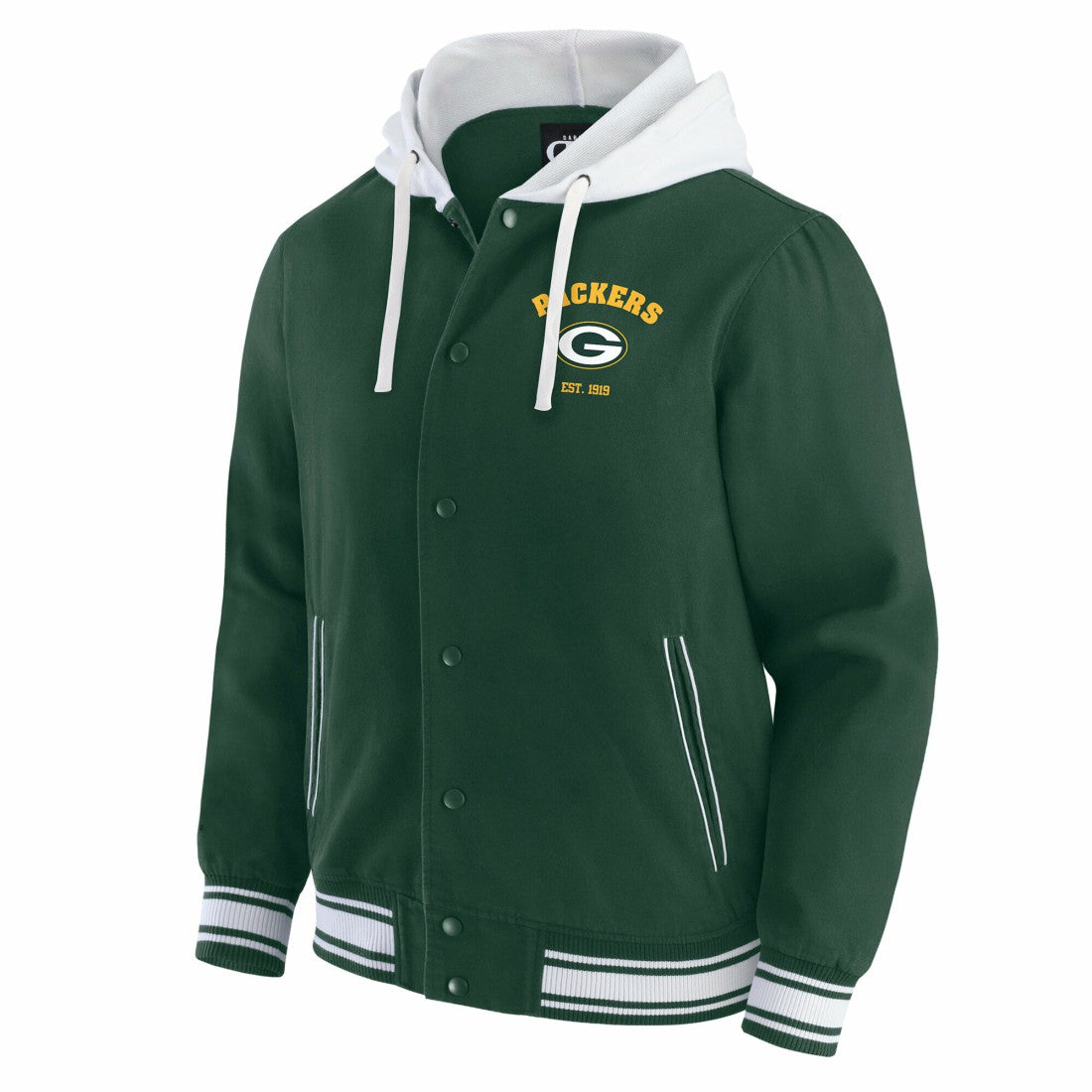 Green Bay Packers Darius Rucker Collection Full-Snap Hoodie Jacket Green - Fanatics