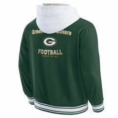 Green Bay Packers Darius Rucker Collection Full-Snap Hoodie Jacket Green - Fanatics