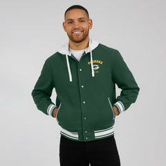 Green Bay Packers Darius Rucker Collection Full-Snap Hoodie Jacket Green - Fanatics