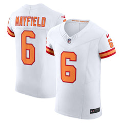 Baker Mayfield Tampa Bay Buccaneers The '76 Jersey Vapor F.U.S.E. Elite Jersey White - Nike