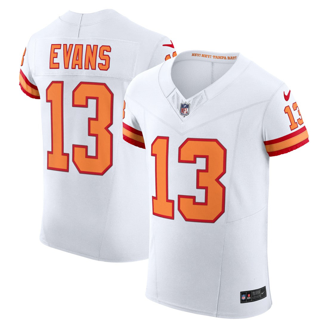 Mike Evans Tampa Bay Buccaneers The '76 Jersey Vapor F.U.S.E. Elite Jersey White - Nike
