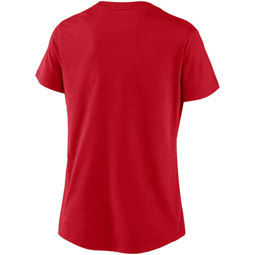 Washington Nationals Nike Women's Local Team Tri-Blend V-Neck T-Shirt for sale