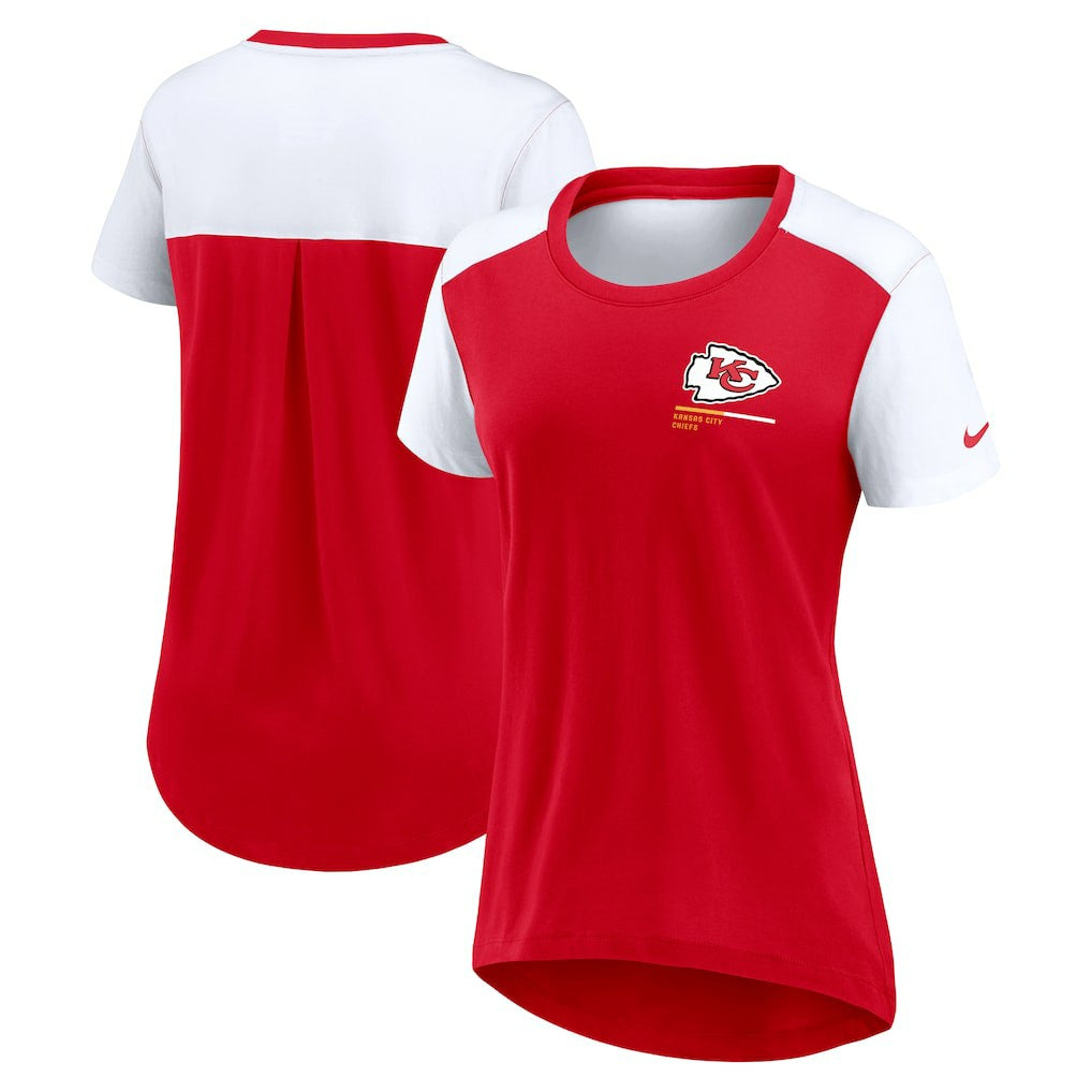 Kansas City Chiefs Women's Preferred Yoga Inspired Fashion Top Red - Nike