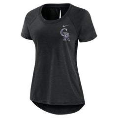 Colorado Rockies Nike Women's Summer Breeze Raglan Fashion T-Shirt Near Me