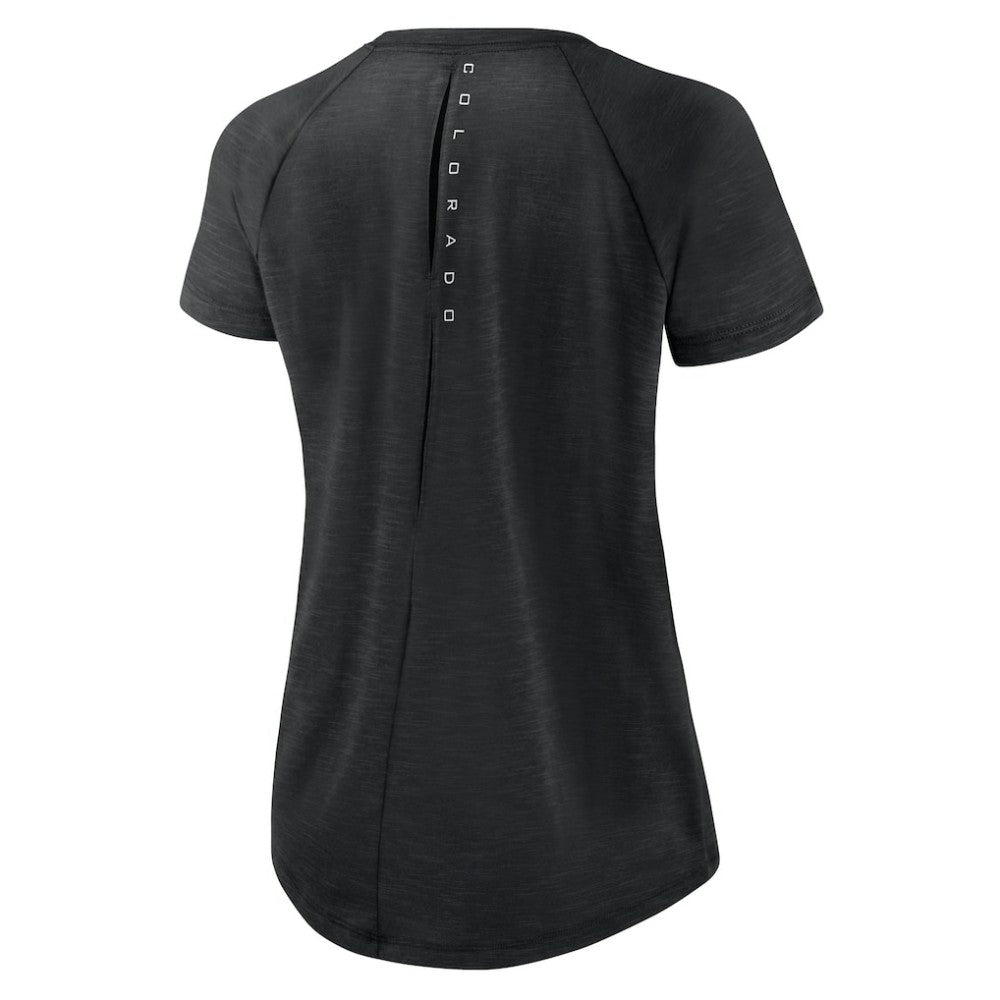 Colorado Rockies Nike Women's Summer Breeze Raglan Fashion T-Shirt Near Me