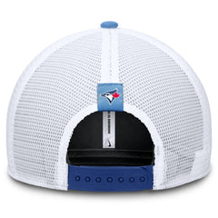 Toronto Blue Jays Nike Rise Diamond Plate Performance Trucker Flex Hat Sale