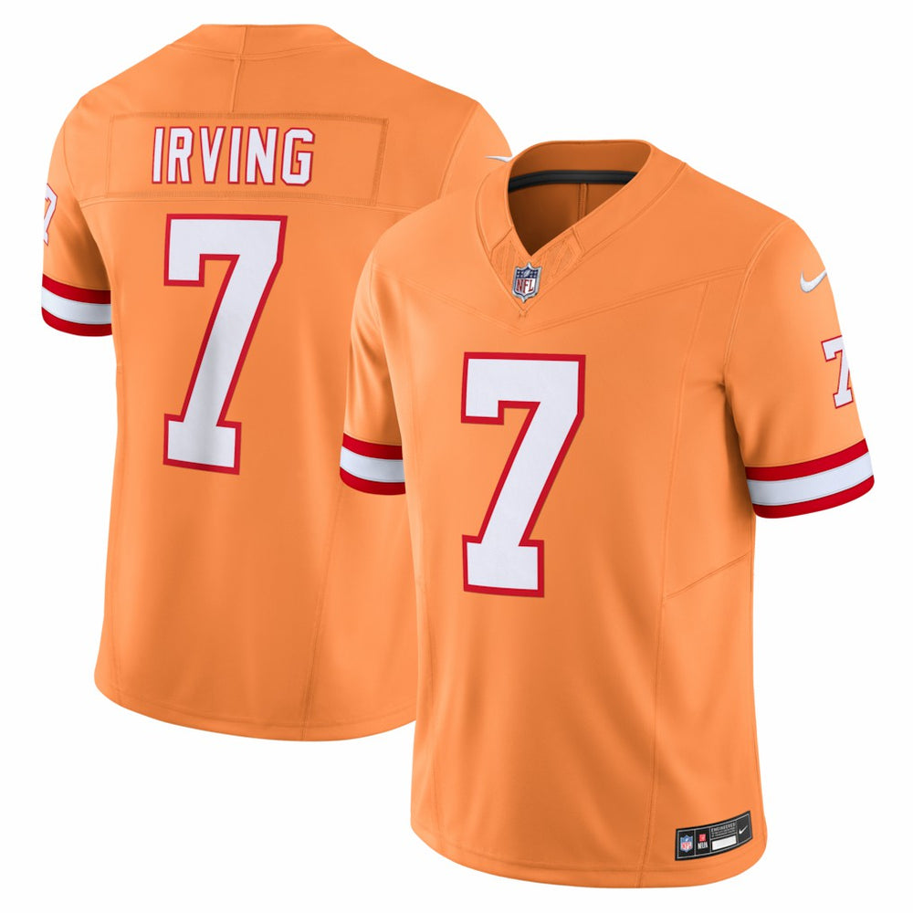 Bucky Irving Tampa Bay Buccaneers Alternate 2 Throwback Vapor F.U.S.E. Limited Jersey Orange - Nike