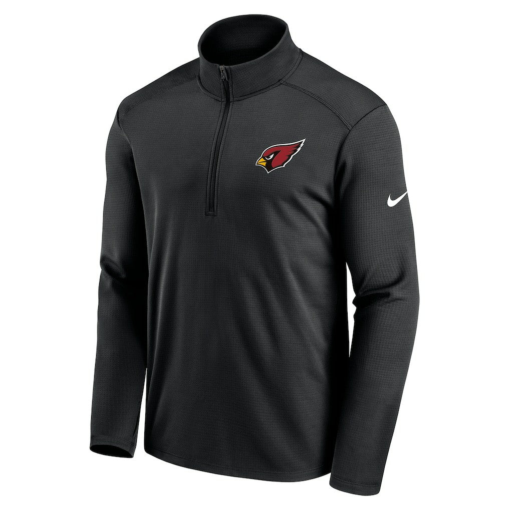 Arizona Cardinals Pacer Half-Zip Pullover Black - Nike