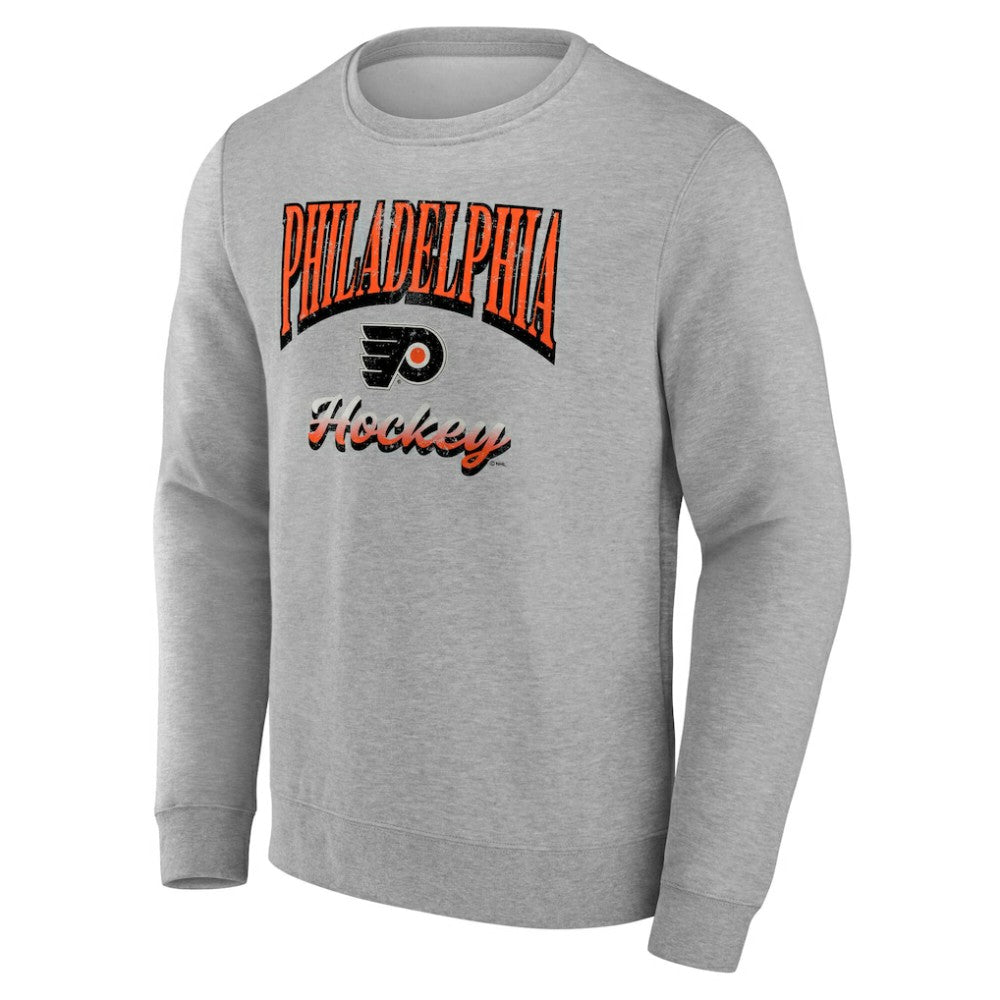 Philadelphia Flyers - Fanatics Light the Candle Fleece Pullover Sweatshirt Gray