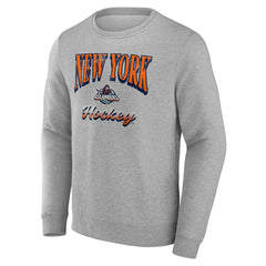 New York Islanders - Fanatics Light the Candle Fleece Pullover Sweatshirt Gray
