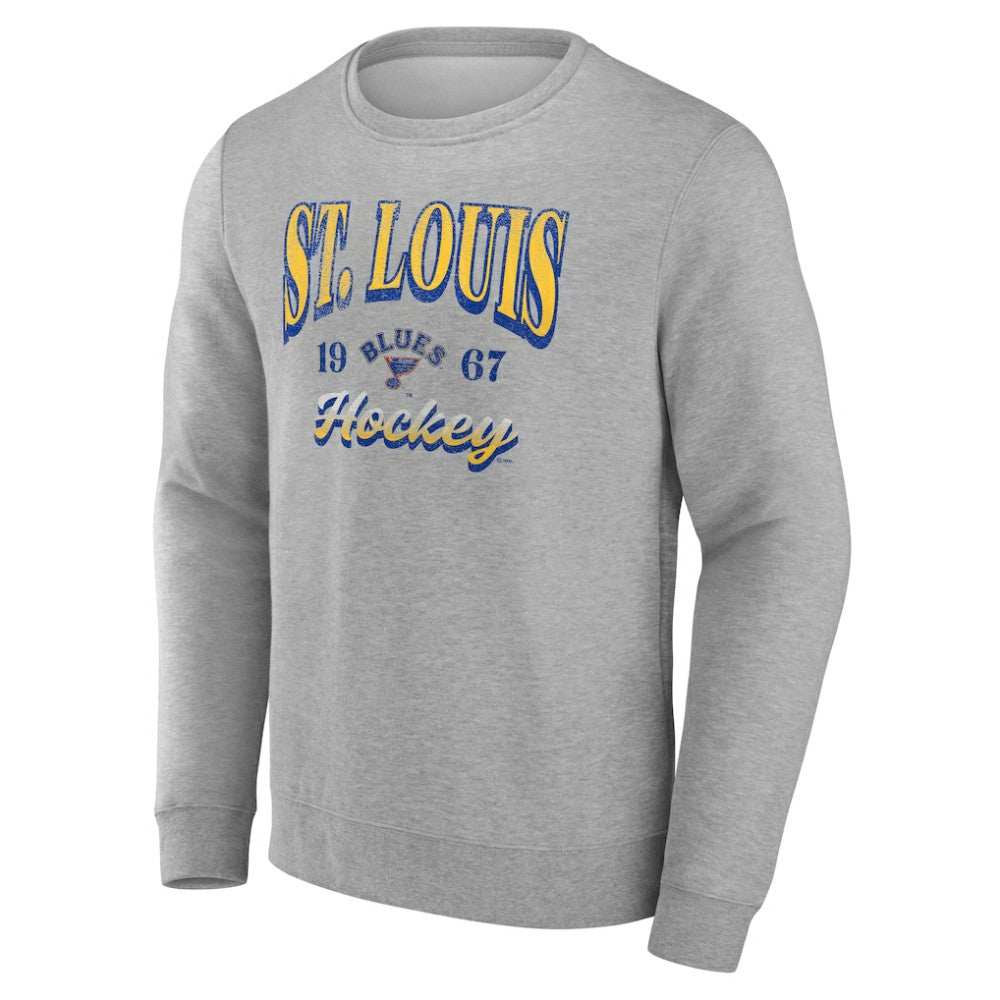 Fanatics St. Louis Blues - Gray Nimbus Fleece Pullover Sweatshirt