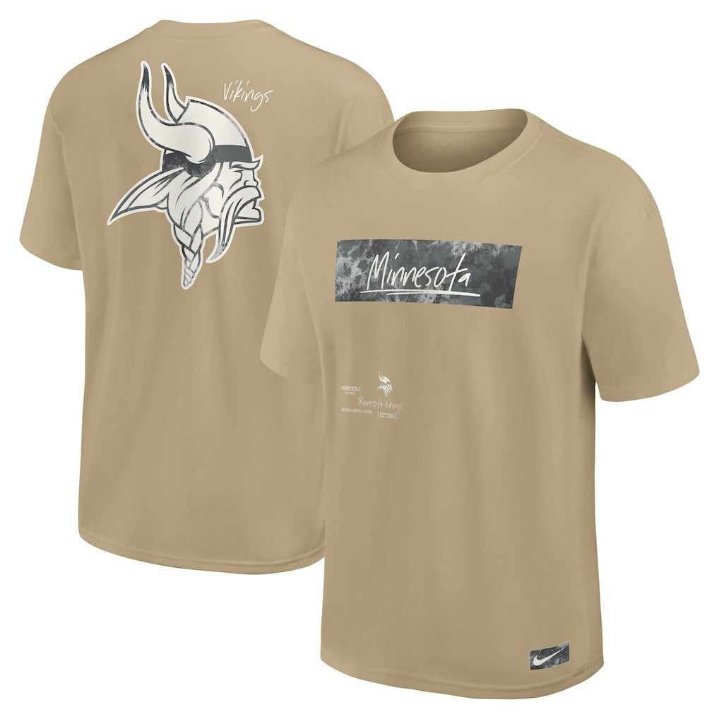 Minnesota Vikings Statement Max90 T-Shirt Tan - Nike