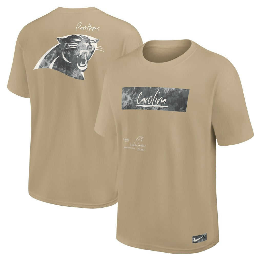 Carolina Panthers Statement Max90 T-Shirt Tan - Nike
