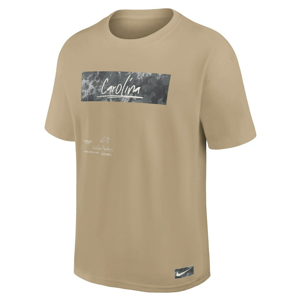 Carolina Panthers Statement Max90 T-Shirt Tan - Nike