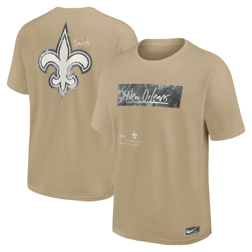New Orleans Saints Statement Max90 T-Shirt Tan - Nike