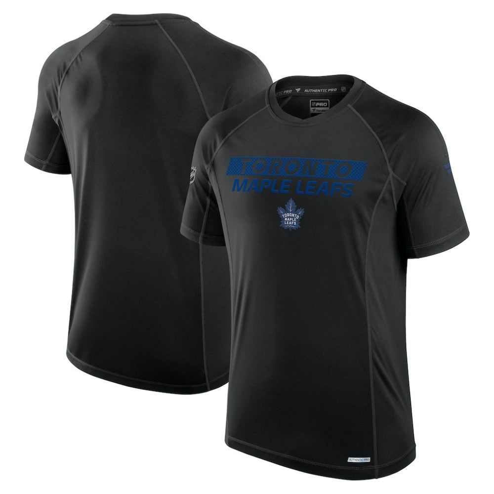 Toronto Maple Leafs - Fanatics Authentic Pro Tech Raglan T-Shirt Black