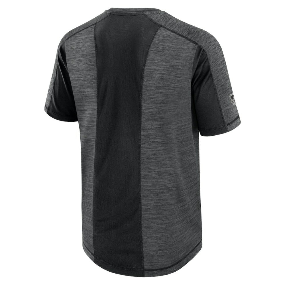 Pittsburgh Penguins Fanatics Authentic Pro Rink Performance T-Shirt Heather Charcoal
